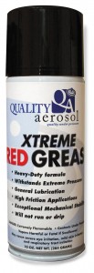 Quality Aerosols Xtreme Red Grease