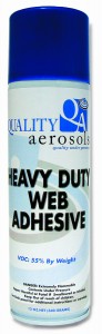 Quality Aerosols Heavy Duty Web Adhesive