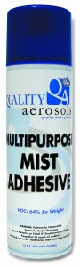 Quality Aerosols Multipurpose Mist Adhesive